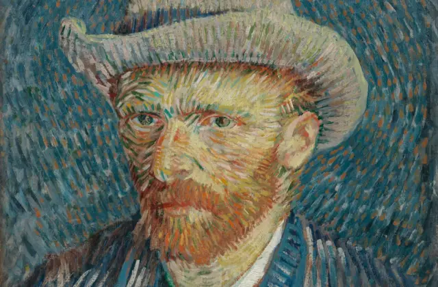 Self-portrait of Van Gogh